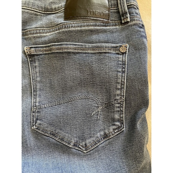 Mavi Men's Blue Denim Jeans Size 36x30 Straight Leg Faded Casual 5-Pocket - Picture 14 of 16